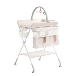 Folding Diaper Changing Table – LT GRY Crown
