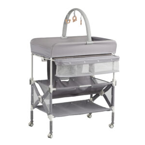 H-Type Diaper Changing Table – Grey Shower Bear