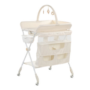 Foldable Diaper Changing Table – Cream Elk