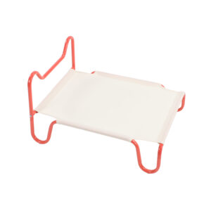 Steel Frame Cat Bed Coral